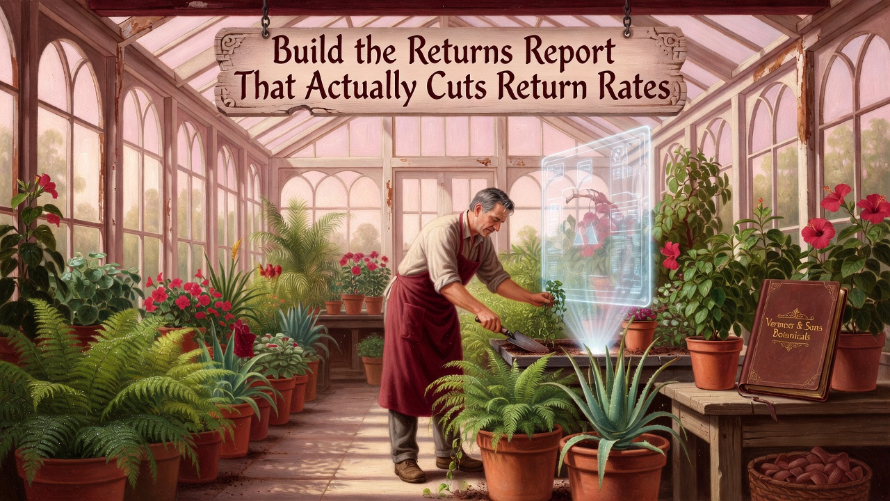 Build the Returns Report That Actually Cuts Return Rates