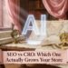 SEO vs CRO: Which One Actually Grows Your Store - ecommerce tips and strategies