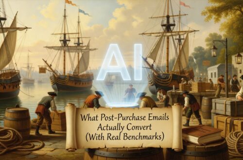 What Post-Purchase Emails Actually Convert (With Real Benchmarks) - ecommerce tips and strategies