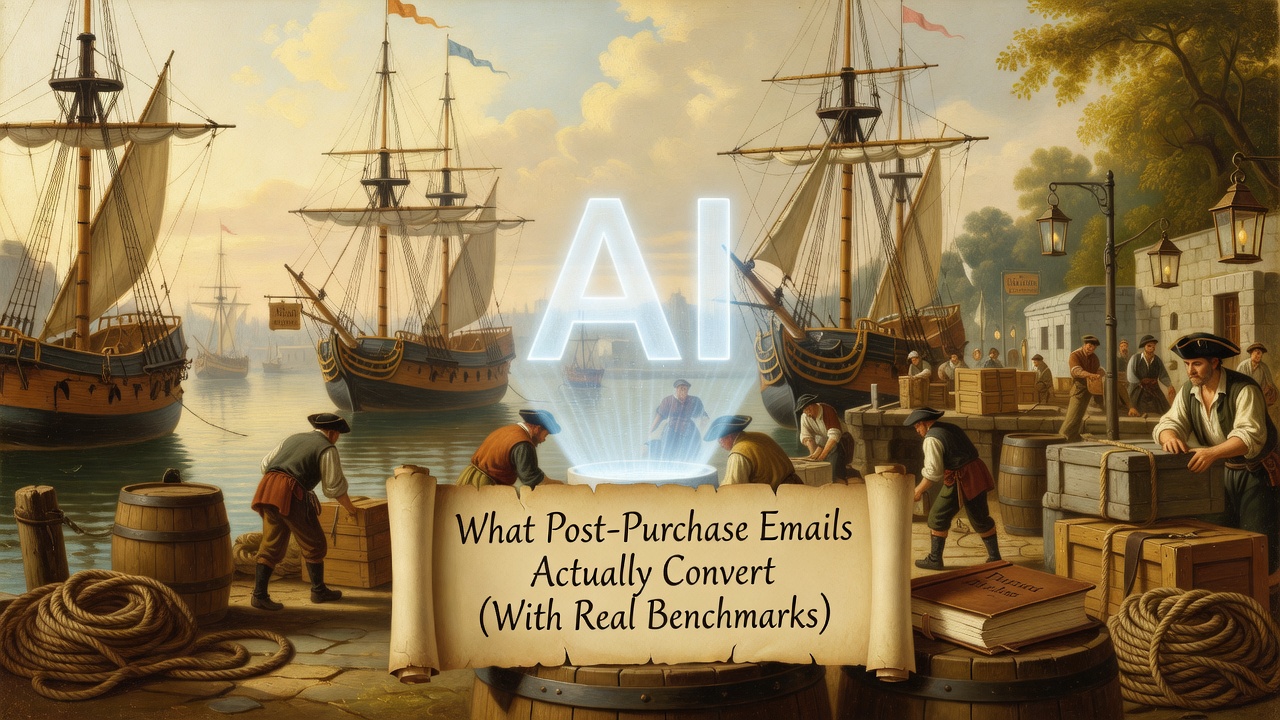 What Post-Purchase Emails Actually Convert (With Real Benchmarks)